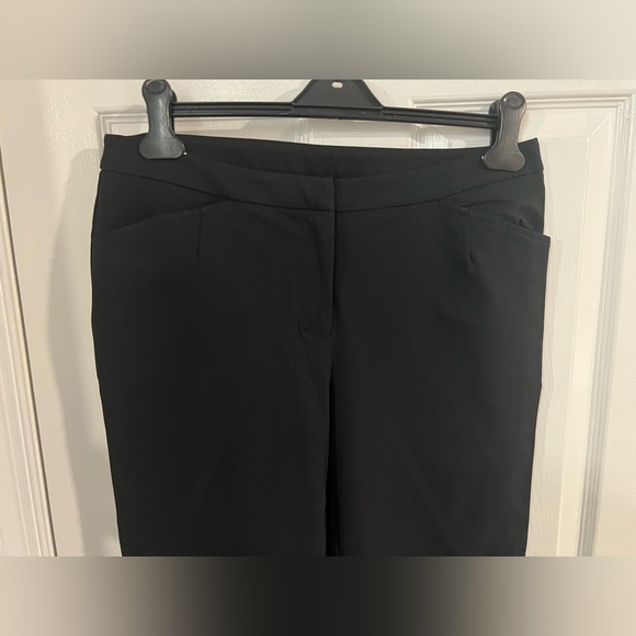 NINA MCLEMORE ACTIVE STRETCH NYLON PETITE RISE PANT Black Size 10 - Picture 5 of 8